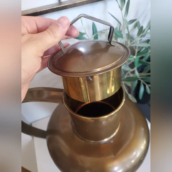Vintage Brass Ewer Jug - Picture 2 of 8